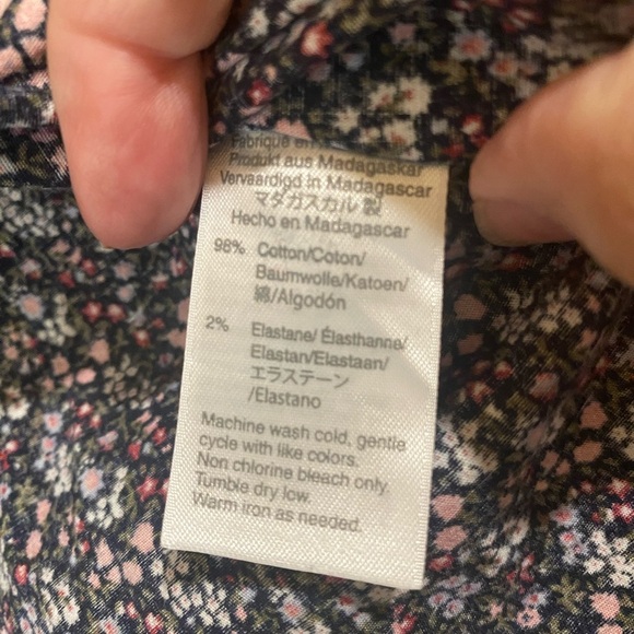 J. Crew Mercantile Floral Shirt - Multicolor - Picture 10 of 10